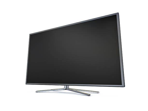 istock A sleek thin monitor with a blank screen 469003644