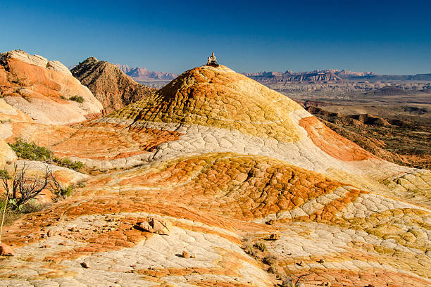 Eye Rock at Yant Flat, colorful rock formation, Utah