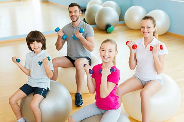 istock Enjoying time in sorts club. 469006060