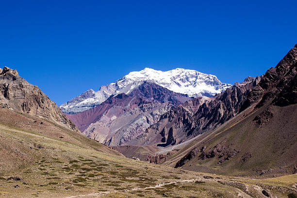 istock Mount Aconcagua Hiking Trail in Summer - Argentina 469010048
