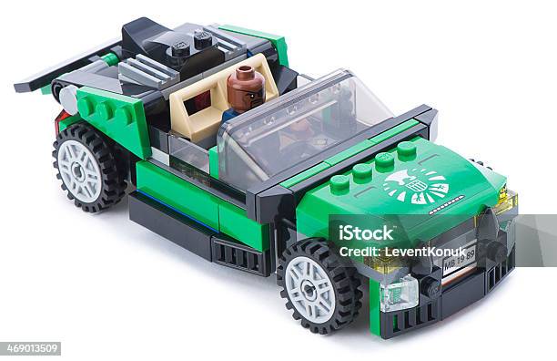 Lego Green Sports Car Stock Photo - Download Image Now - Brick, Car, Color Image