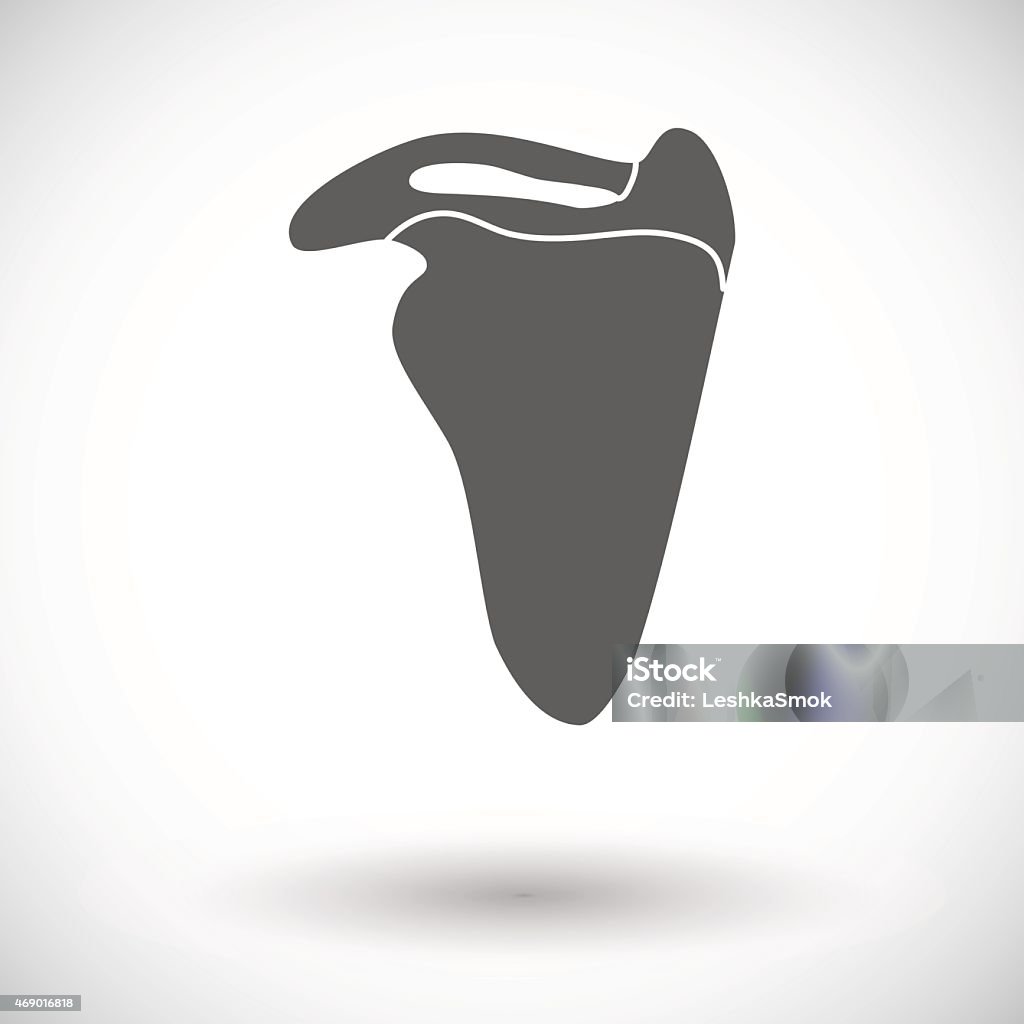 Scapula Icon Scapula Stock Illustration - Download Image Now - 2015, Anatomy ...