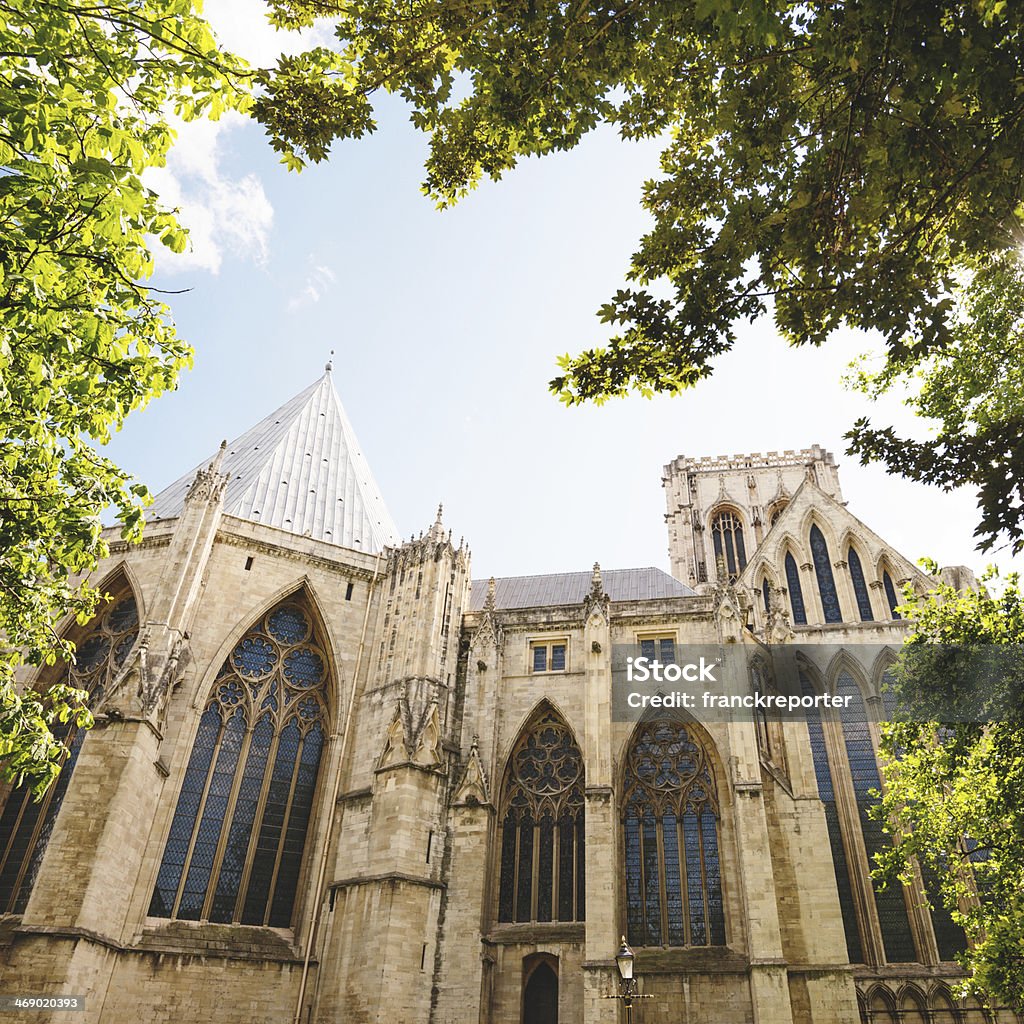 - Церковь architecture в лето - Стоковые фото York Minster Cathedral роялти-фри