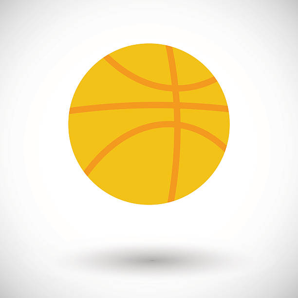 illustrations, cliparts, dessins animés et icônes de icône du basketball - basketball vector dribbling illustration and painting