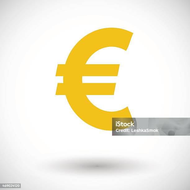 Euro Icon Stock Illustration - Download Image Now - Euro Symbol, European Union Currency, 2015