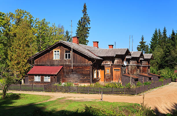 istock Wooden house 469026106