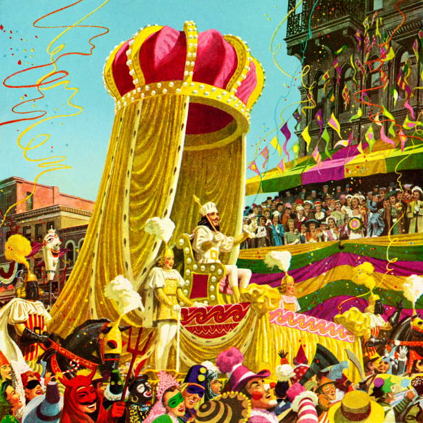 Carnival Parade http://csaimages.com/images/istockprofile/csa_vector_dsp.jpg new orleans mardi gras stock illustrations