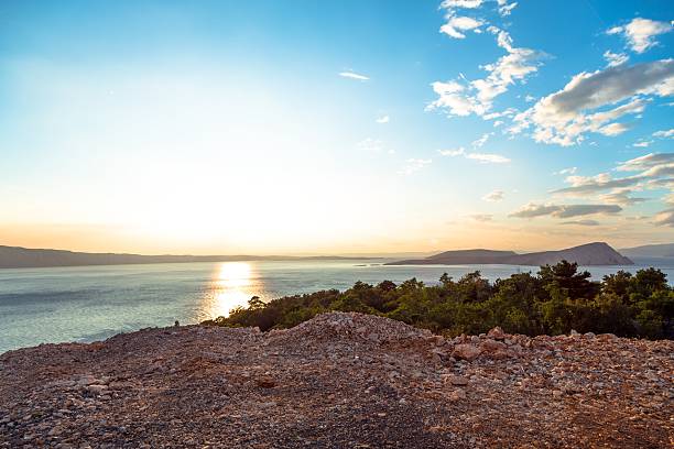 istock Beautiful landscape with sea and clouds 469032804
