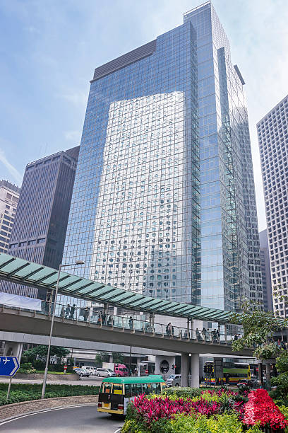 istock Skyscraper view in central Hong Kong 469043190