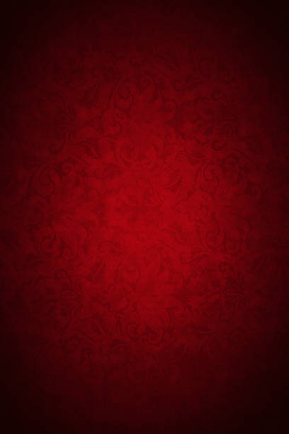 roter hintergrund - floral pattern dirty pattern grunge stock-fotos und bilder