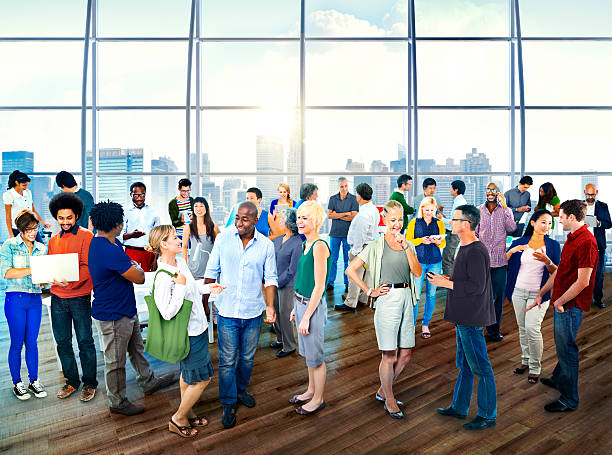 istock Multiethic Group of People Business Communication Office Concept 469049024
