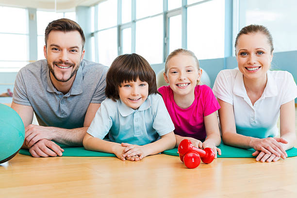 istock Sporty family. 469051656