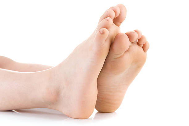istock Asian child foot. Studio shot. 469051978