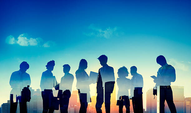 istock Back Lit Business People Discussion Communication Meeting Concep 469052754