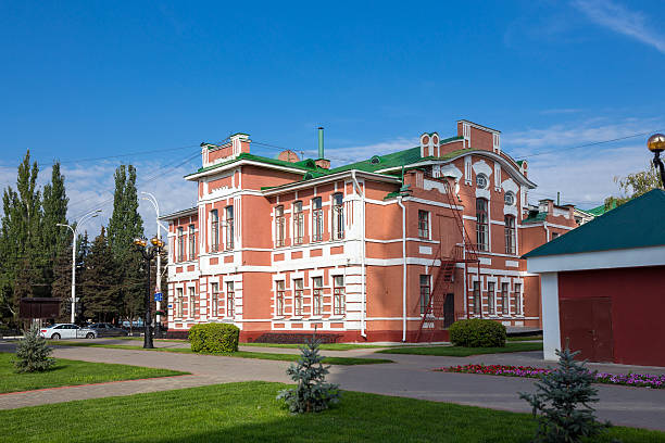 Russia. Tambov. Music School named Rachmaninoff Tambov State Musical Pedagogical Institute named Sergei Rachmaninoff (Rachmaninoff Music School) tambov oblast photos stock pictures, royalty-free photos & images