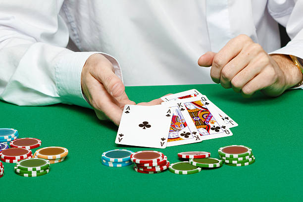 gambler stock photo