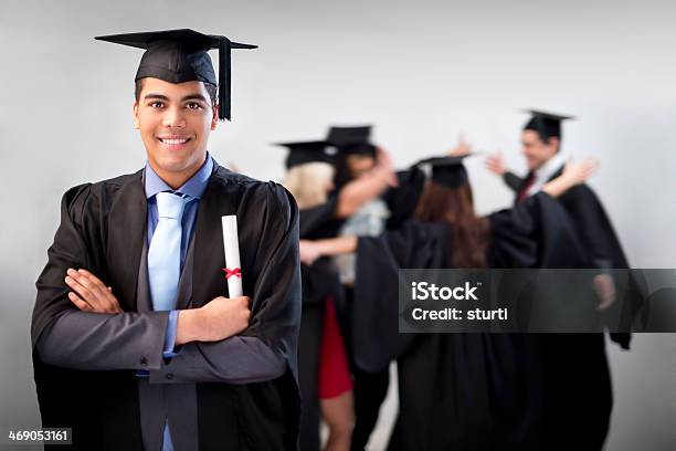 Proud Graduate Stock Photo - Download Image Now - 20-29 Years, Achievement, Adult