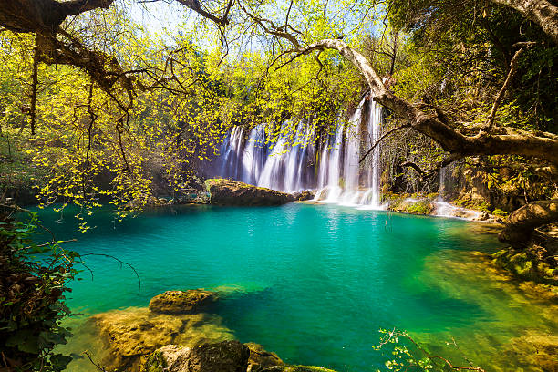 Duden Falls Duden Falls / Antalya Duden stock pictures, royalty-free photos & images