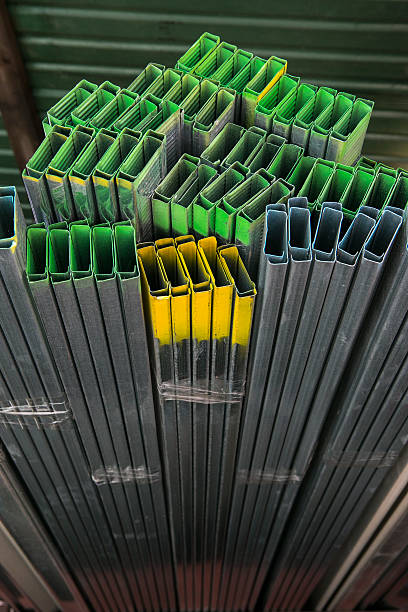 istock series of different sizes metal pipes 469056252