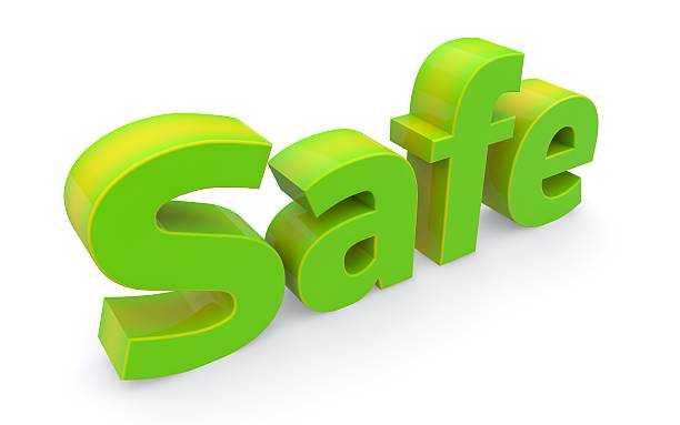 istock Word safe icon on a white background. 3D illustration. 469056798