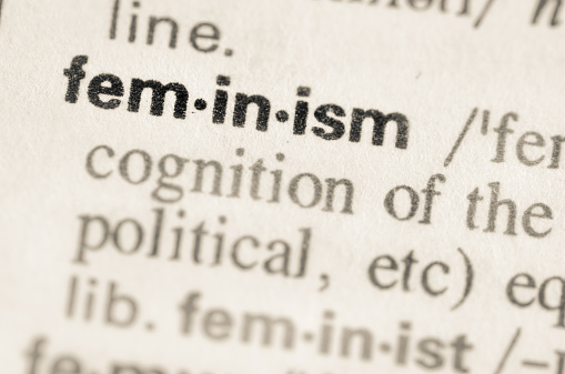 Diccionario de la definición de la palabra, el feminismo photo