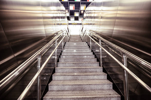 istock upward stairs in subway station 469058108