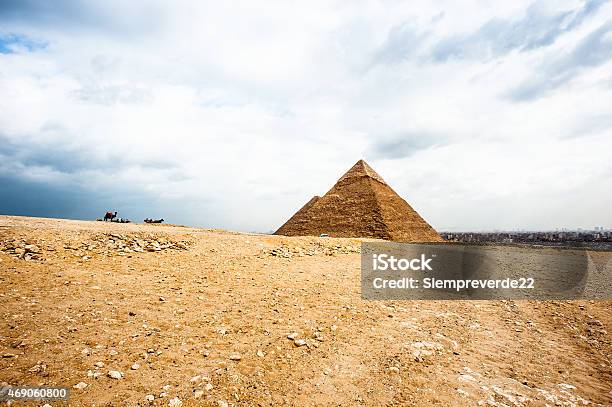 Giza Necropolis Giza Plateau Egypt Unesco World Heritage Stock Photo - Download Image Now
