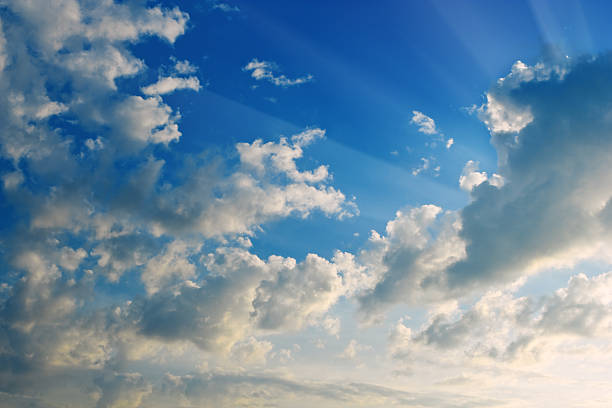 istock beams of solar on cloudy a decline the sky 469061900