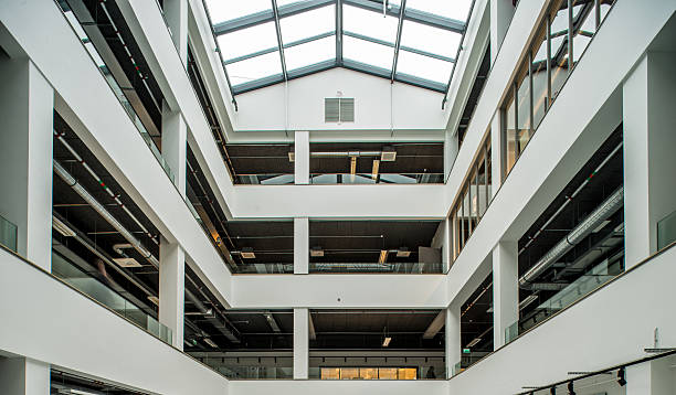 istock Atrium, roof. Interior. Metall adn glass. 469061918