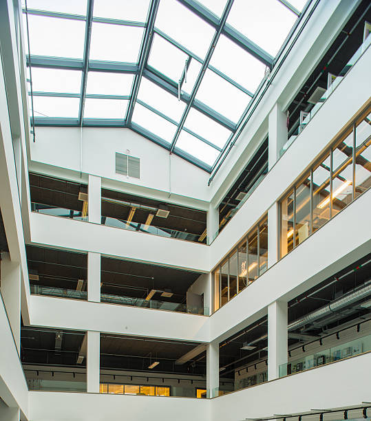 istock Atrium, roof. Interior. Metall adn glass. 469061920