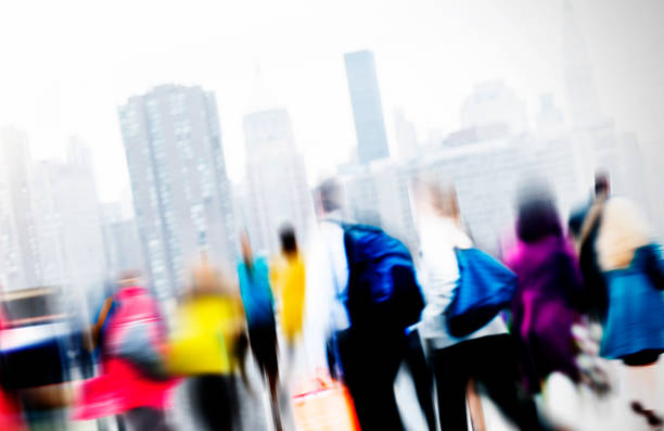 istock Casual People Rush Hour Walking Commuting City Concept 469061984