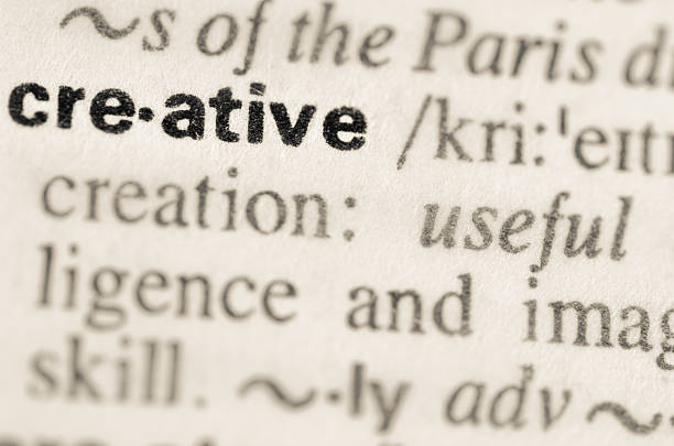 istock Dictionary definition of word creative 469062836