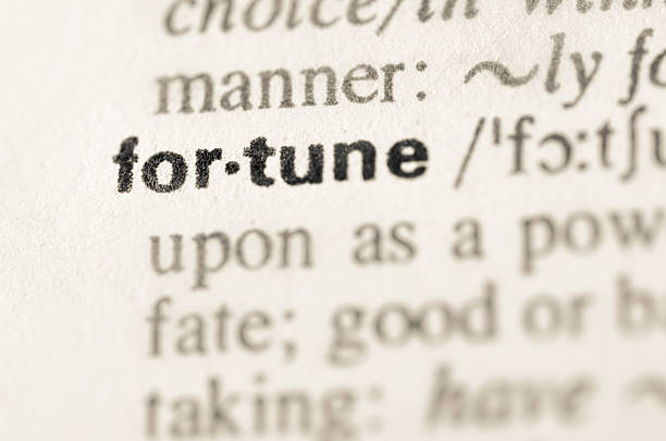 istock Dictionary definition of word fortune 469062842