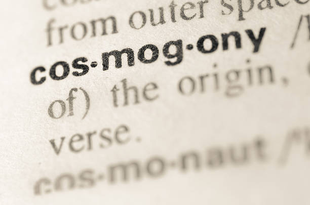 istock Dictionary definition of word cosmogony 469063998