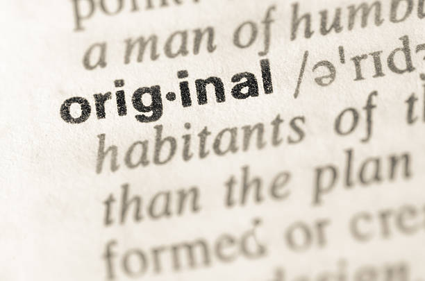 istock Dictionary definition of word original 469064020