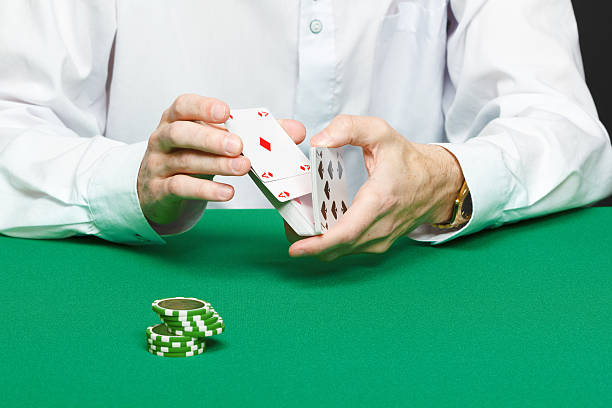 gambler stock photo