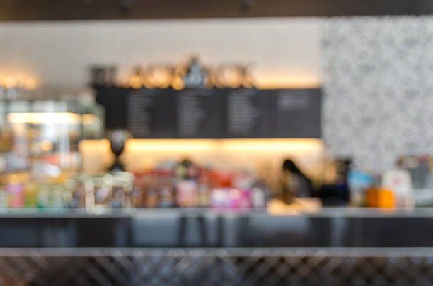 istock coffee store blur background with bokeh 469069450