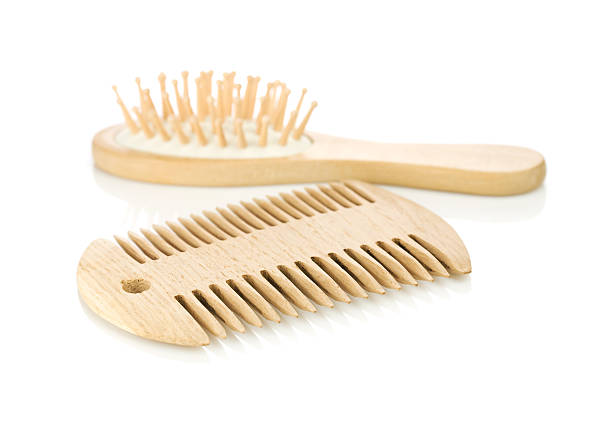 istock double-sided comb with hairbrush 469075972