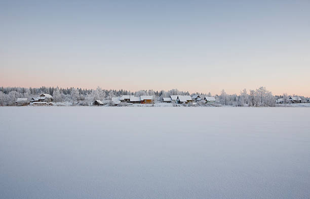 istock russian village in winter 469077422