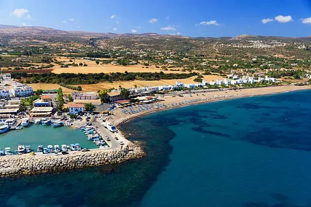 Photo of Aerial view of Latchi beach, Paphos area, Cyprus
