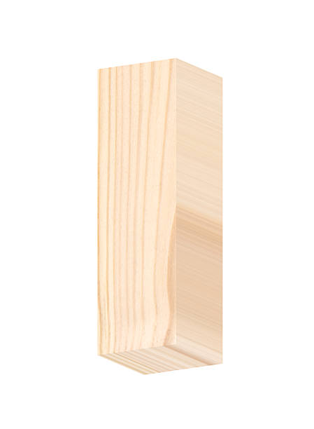 istock One letter from pine wood alphabet set isolated over white. 469083332
