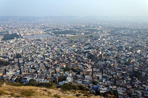 istock View to Jaipur city from Nahargarh fort 469084258