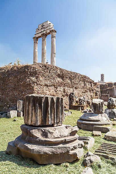 istock Old Roman Forum in Rome, Italy 469089388