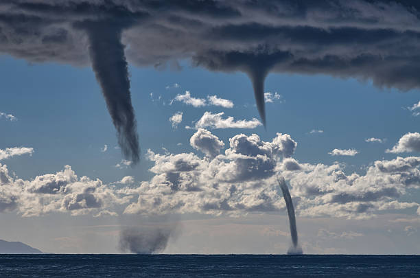 istock Tornados over the mediterranean sea 469090286