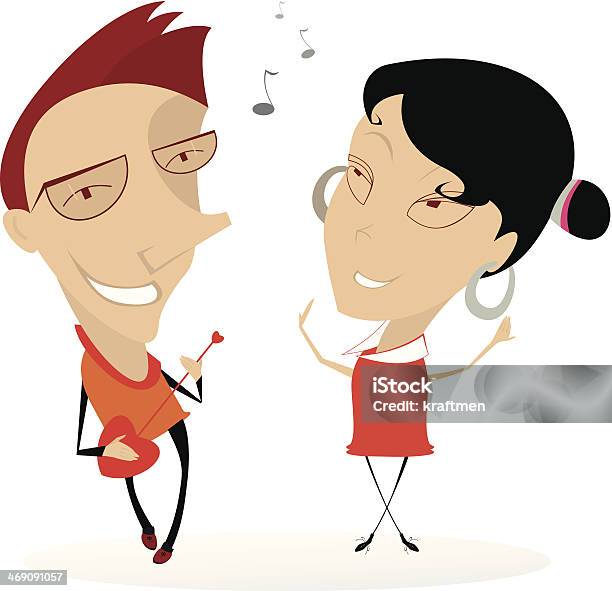 Love Song Stock Illustration - Download Image Now - Adult, Beauty, Cartoon  - iStock