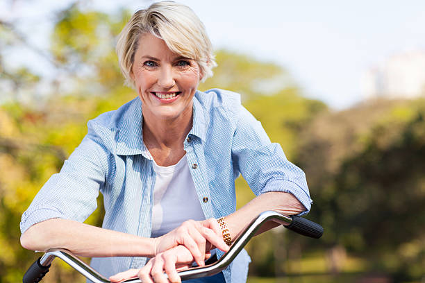 istock senior woman on a bicycle 469091425