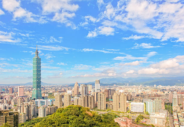 istock Skyline of Taipei city 469092206