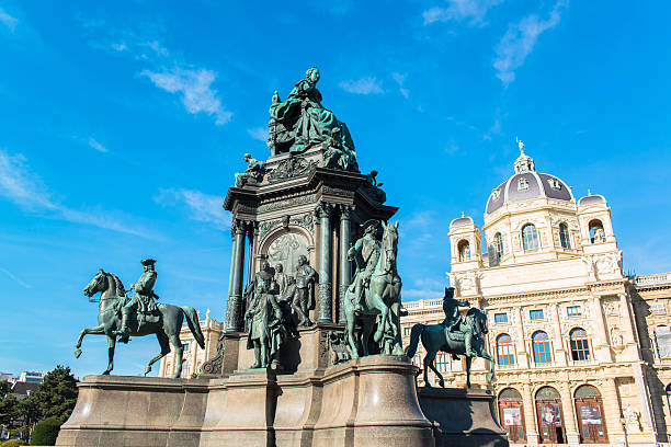 istock Maria Theresia square in Vienna, Austria 469093755