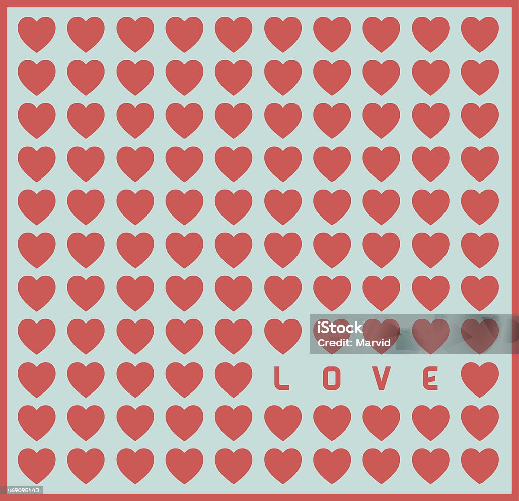 Stock Heart Pattern Hearts Pattern Stock Illustration - Download Image Now - Abstract, Art ...