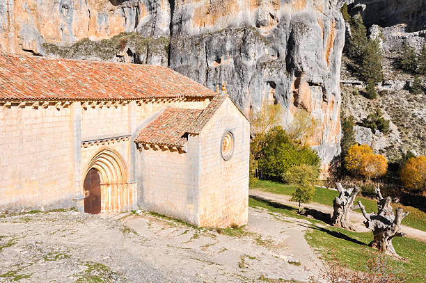 istock Chapel of San Bartolome, Lobos river Canyon, Soria (Spain) 469096530